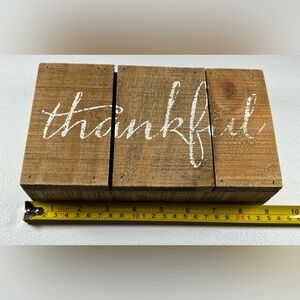 Thankful wood pallet sign